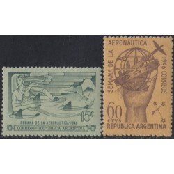 Argentina 469/70 1946 Semana de la Aeronáutica MH Argentina 469/70 1946 Semana de la Aeronáutica MH