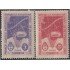 Argentina 485/86 1947 43 Años del primer correo Antártico Argentino MNH