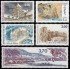France Francia 2462/66 1987 Serie turística MNH