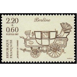 France Francia 2468 1987 Día del sello MNH