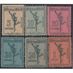 Uruguay servicio postal 7/12 1922 Legenda interior MNH Uruguay servicio postal 7/12 1922 Legenda interior MNH
