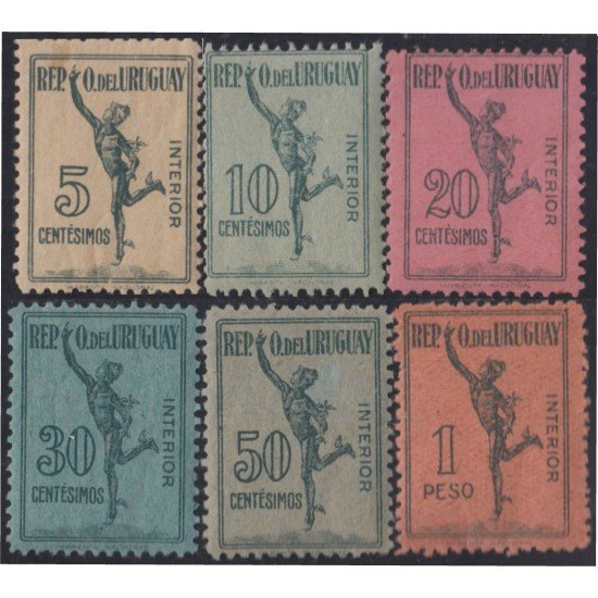 Uruguay servicio postal 7/12 1922 Legenda interior MNH Uruguay servicio postal 7/12 1922 Legenda interior MNH