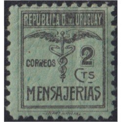 Uruguay servicio postal 33 1928 Mensajerías MNH