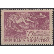 Argentina 490 1947 Semana de la aeronáutica MNH