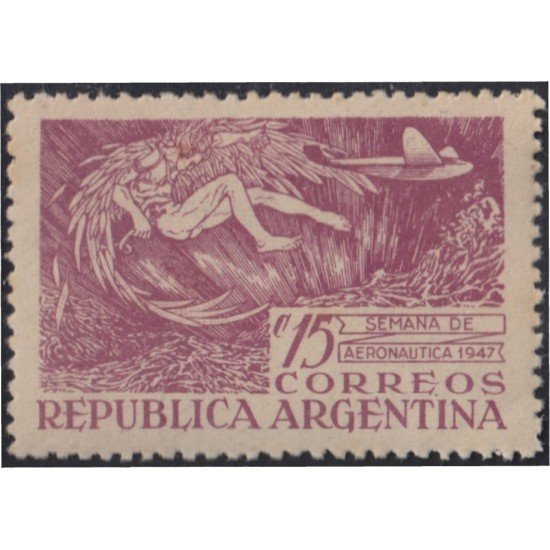 Argentina 490 1947 Semana de la aeronáutica MNH
