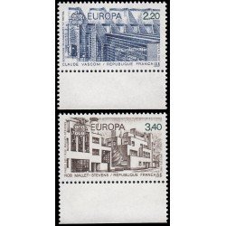 France Francia 2471/72 1987 Europa MNH