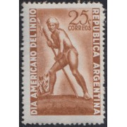 Argentina 494 1948 Día Americano del Indio MNH