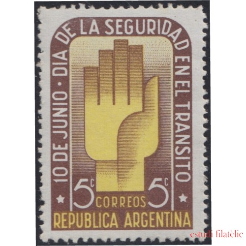 Argentina 496 1948 Día de la Seguridad Vial MNH