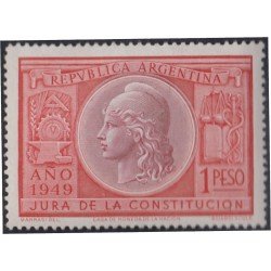 Argentina 501 1949 Homenaje a la Constitución MNH