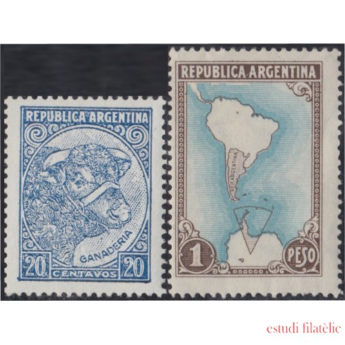Argentina 511/12 1951 Serie Corriente MNH