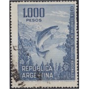 Argentina 971 1974 Serie Corriente Pez Fish Usado