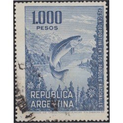 Argentina 971 1974 Serie Corriente Pez Fish Usado Argentina 971 1974 Serie Corriente Pez Fish Usado