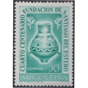 Argentina 537 1953 4° Centenario de la Fundación de Santiago del Estero MNH