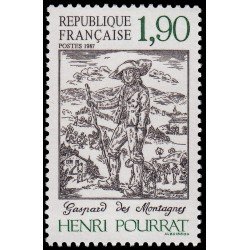 France Francia 2475 1987 Centenario del nacimiento del escritor Henri Pourrat MNH