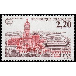 France Francia 2476 1987 60 Congreso nacional de la Fed. de sociedades filatélicas francesas MNH