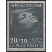 Argentina 559 1956 Lucha contra la Poliomielitis MNH