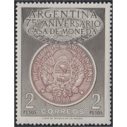 Argentina 560 1956 75 Años de la Casa de la Moneda MNH