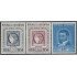 Argentina 561/563 1956 100° del Sello Corriente Argentino MNH