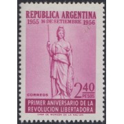 Argentina 567 1956 Aniversario de la Revolución del 1955 MNH