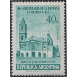 Argentina 576 1957 150 Años Defensa de Buenos Aires contra los Ingleses MNH Argentina 576 1957 150 Años Defensa de Buenos Aires contra los Ingleses MNH
