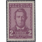 Argentina 578 1957 Serie Básica. Esteban Echeverría Poeta MNH