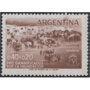 Argentina 592 1958 A favor de los Damnificados MNH