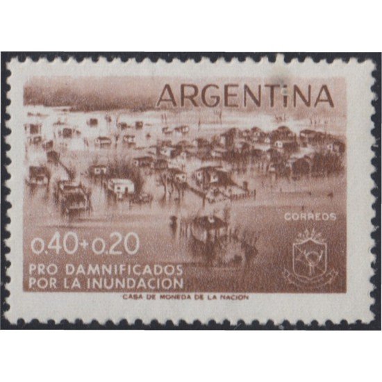 Argentina 592 1958 A favor de los Damnificados MNH Argentina 592 1958 A favor de los Damnificados MNH