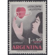 Argentina 594 1958 A favor de la lucha contra la leucemia MNH