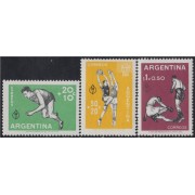 Argentina 607/09 1959 3°Juegos deportivos panamericanos MNH