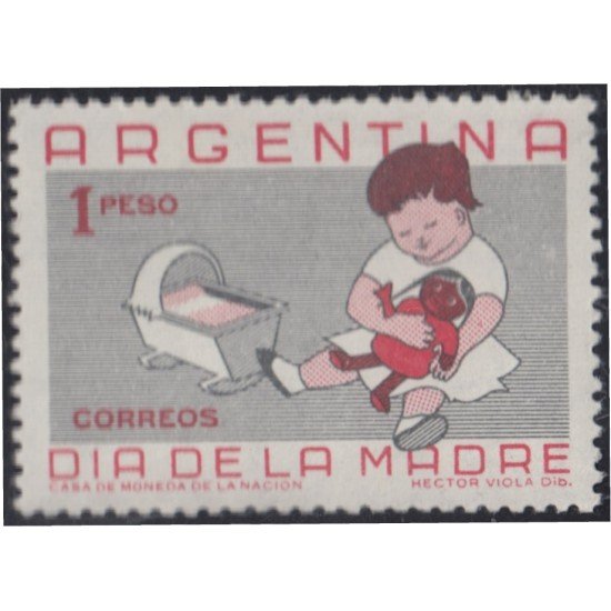 Argentina 610 1959 Día de la Madre MNH Argentina 610 1959 Día de la Madre MNH