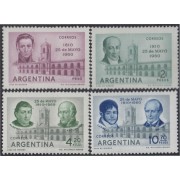 Argentina 619/22 1960 150 Años de la Revolución de 1810 MNH
