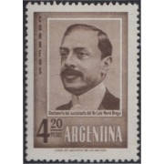 Argentina 623 1960 Centenario del nacimiento de D. Luis María Drago MNH