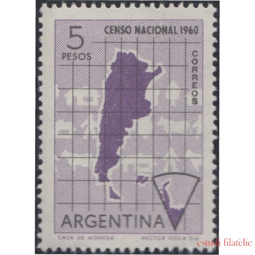 Argentina 625 1960 Censo Nacional MNH