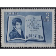 Argentina 637 1961 150 Años de la Muerte de D. Mariano Moreno MNH