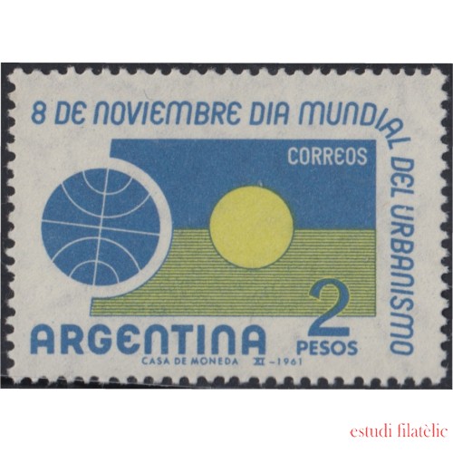 Argentina 652 1961 Día Mundial del Urbanismo MNH