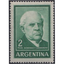 Argentina 662 1963 Serie Corriente. Domingo F. Sarmiento MNH Argentina 662 1963 Serie Corriente. Domingo F. Sarmiento MNH