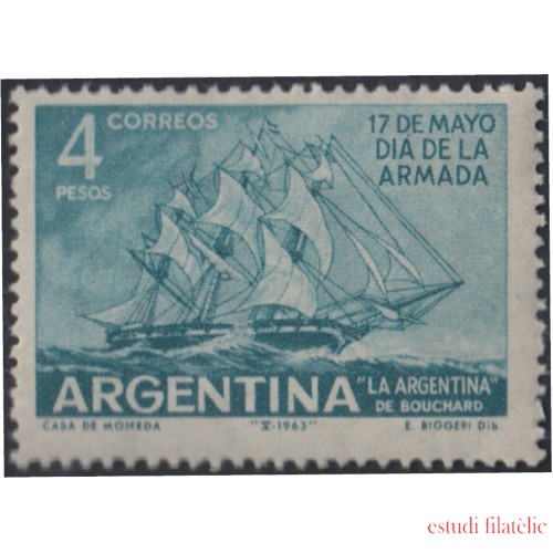 Argentina 669 1963 Día de la Marina MNH