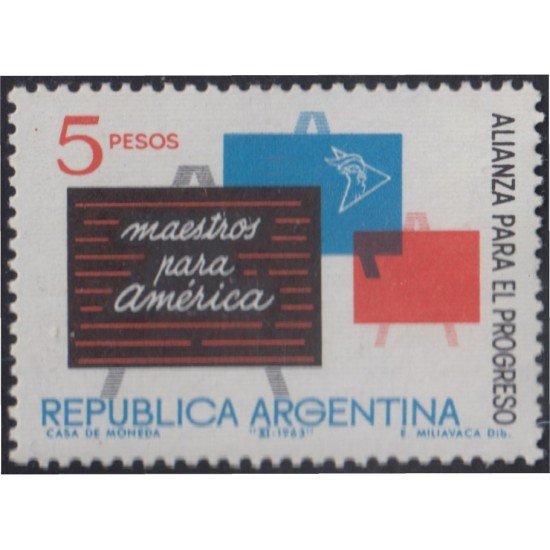 Argentina 677 1963 Alianza para el progreso MNH Argentina 677 1963 Alianza para el progreso MNH
