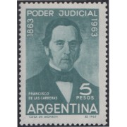 Argentina 678 1963 Centenario del poder Judicial MNH