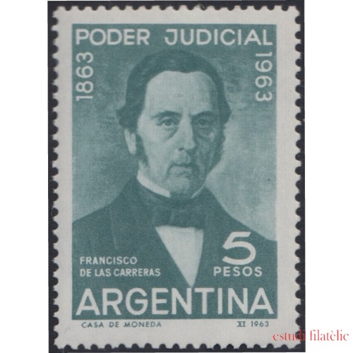 Argentina 678 1963 Centenario del poder Judicial MNH