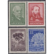 Argentina 693/695 1964 Serie Corriente.Tipos de 1959-63 MNH