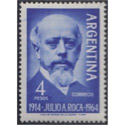 Argentina 697 1964 50 Años de la muerte del general Julio Argentino Roca MNH