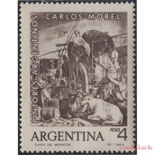 Argentina 698 1964 Pintores Argentinos. Carlos Morel MNH