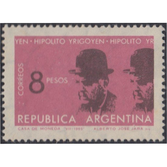 Argentina 714 1965 Hipólito Irigoyen MNH Argentina 714 1965 Hipólito Irigoyen MNH