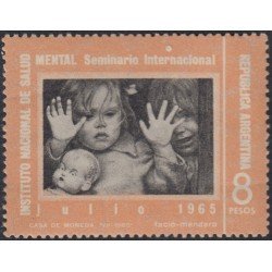 Argentina 715 1965 Congreso Internacional de Salud Mental MNH