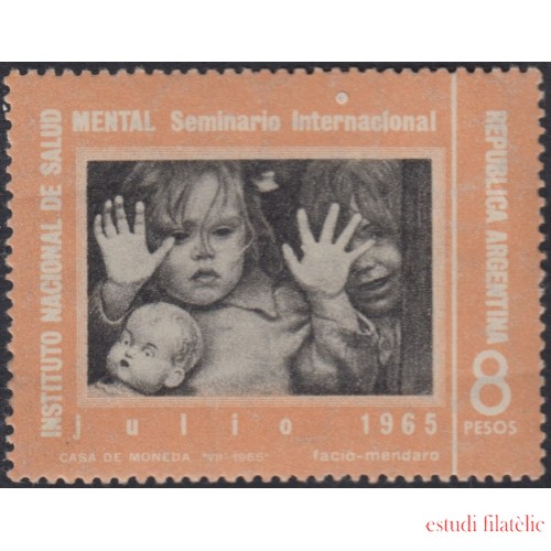 Argentina 715 1965 Congreso Internacional de Salud Mental MNH