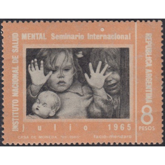 Argentina 715 1965 Congreso Internacional de Salud Mental MNH Argentina 715 1965 Congreso Internacional de Salud Mental MNH