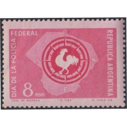 Argentina 721 1965 Día de la Policía Federal MNH Argentina 721 1965 Día de la Policía Federal MNH