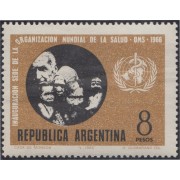Argentina 731 1966 Fundación de la Sede Organización Mundial de la Salud MNH