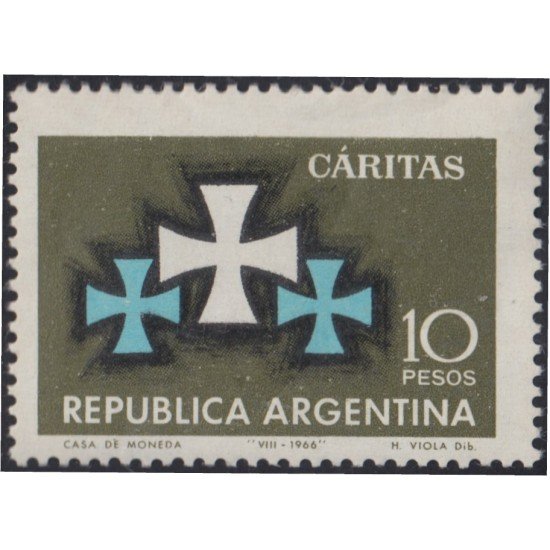 Argentina 762 1966 Asociación Argentina de Cáritas MNH Argentina 762 1966 Asociación Argentina de Cáritas MNH